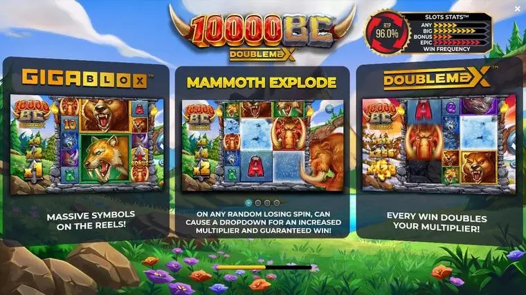  Info and Rules at 10 000 BC DOUBLE MAX 5 Reel Mobile Real Slot created by 4ThePlayer