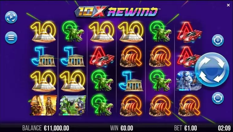  Main Screen Reels at 10x Rewind 5 Reel Mobile Real Slot created by 4ThePlayer