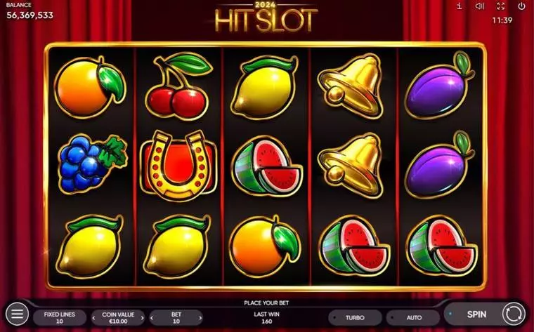  Main Screen Reels at 2024 Hit Slot 5 Reel Mobile Real Slot created by Endorphina