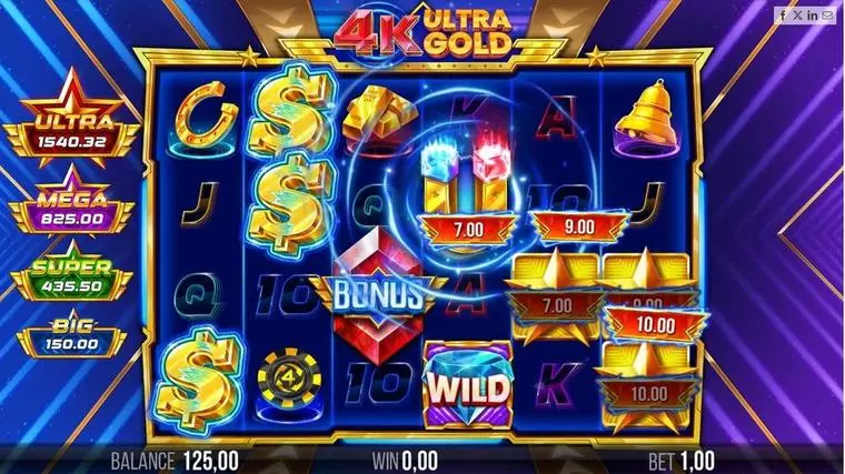  Main Screen Reels at 4K Ultra Gold 5 Reel Mobile Real Slot created by 4ThePlayer