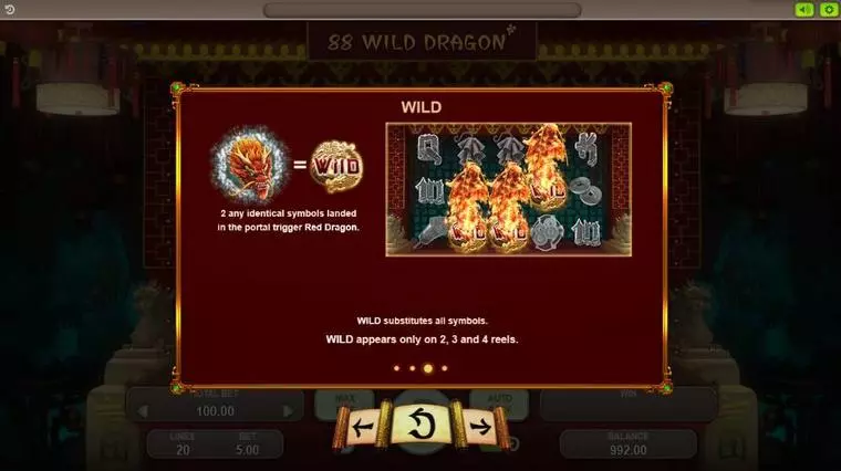  Bonus 2 at 88 Wild Dragons 5 Reel Mobile Real Slot created by Booongo
