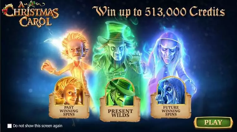  Info and Rules at A Christmas Carol 5 Reel Mobile Real Slot created by BetSoft