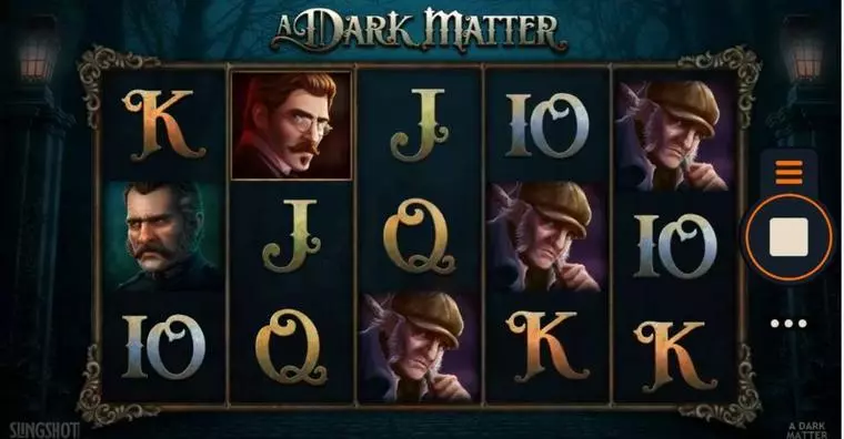  Main Screen Reels at A Dark Matter 5 Reel Mobile Real Slot created by Microgaming