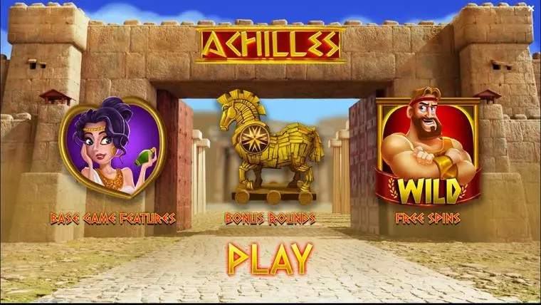  Free Spins Feature at Achilles 5 Reel Mobile Real Slot created by Jelly Entertainment