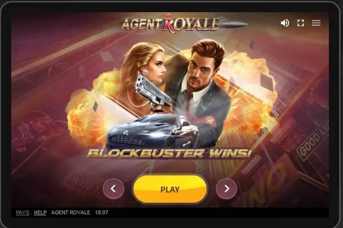  Info and Rules at Agent Royale 5 Reel Mobile Real Slot created by Red Tiger Gaming