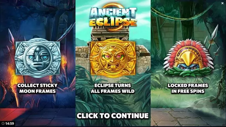  Info and Rules at Ancient Eclipse  5 Reel Mobile Real Slot created by Bang Bang Games