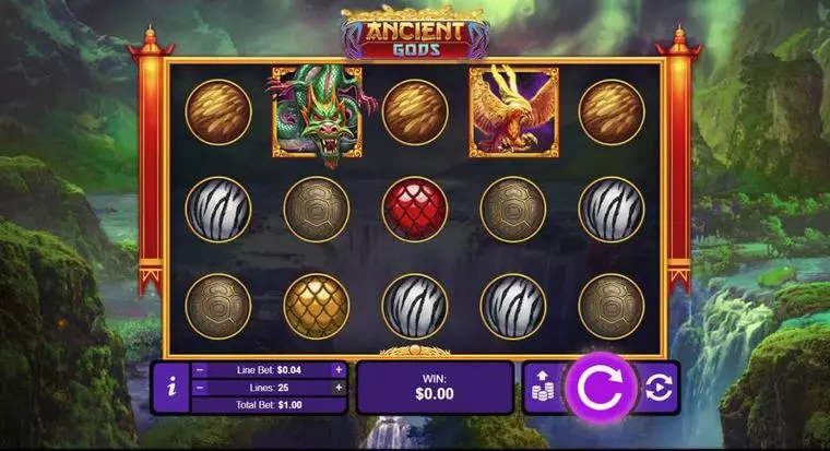  Main Screen Reels at Ancient Gods  5 Reel Mobile Real Slot created by RTG