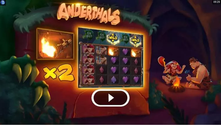  Info and Rules at Anderthals 5 Reel Mobile Real Slot created by Microgaming
