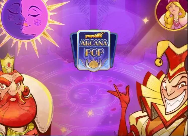  Introduction Screen at ArcanaPop  Mobile Real Slot created by AvatarUX