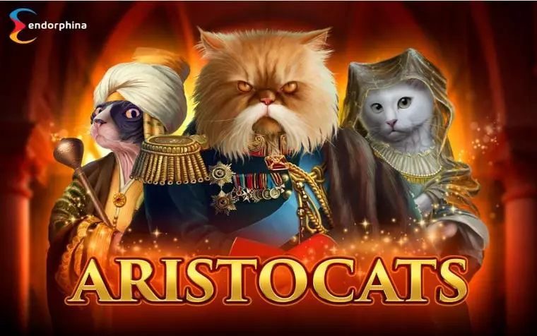  Introduction Screen at Aristocats 5 Reel Mobile Real Slot created by Endorphina