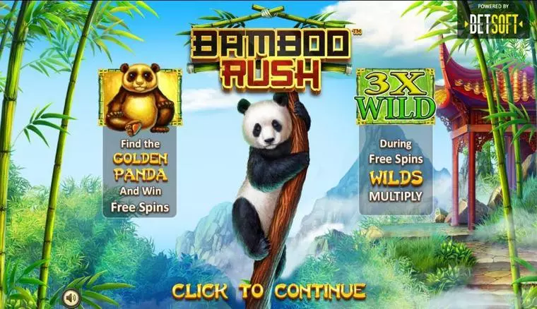  Info and Rules at Bamboo Rush  5 Reel Mobile Real Slot created by BetSoft