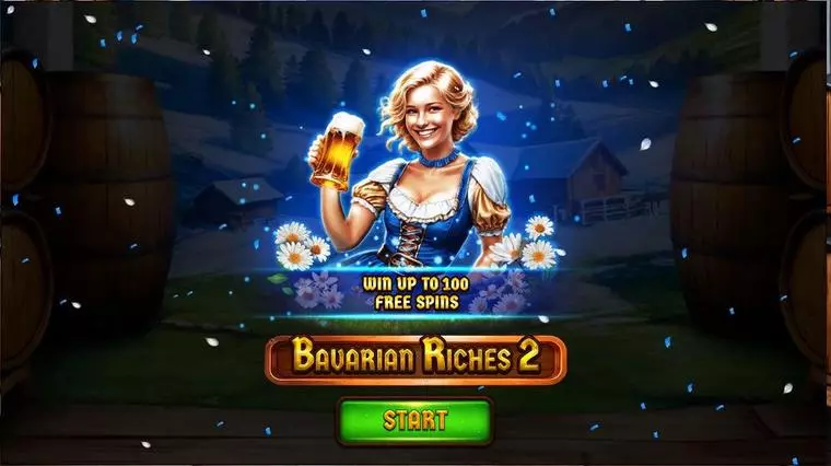  Introduction Screen at Bavarian Riches 2 5 Reel Mobile Real Slot created by Spinomenal