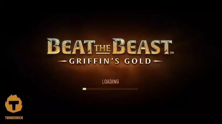  Introduction Screen at Beat the Beast: Griffin’s Gold Reborn 5 Reel Mobile Real Slot created by Thunderkick