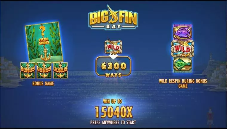  Info and Rules at Big Fin Bay 5 Reel Mobile Real Slot created by Thunderkick