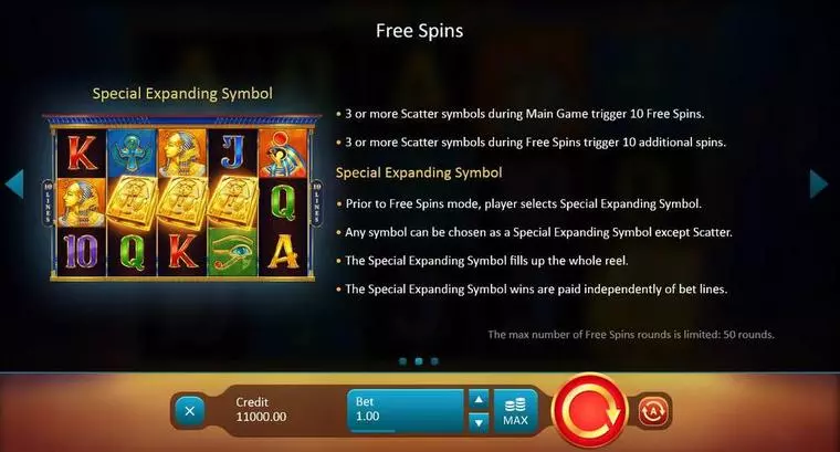  Bonus 1 at Book of Gold: Symbol Choice 5 Reel Mobile Real Slot created by Playson