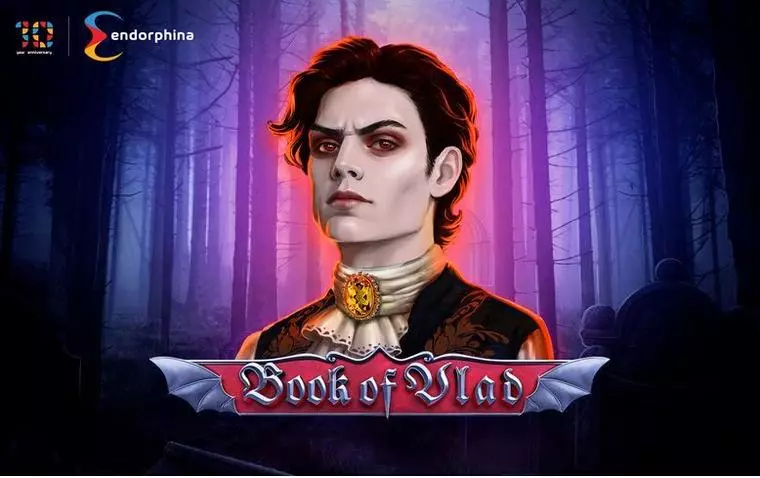  Logo at Book of Vlad 5 Reel Mobile Real Slot created by Endorphina