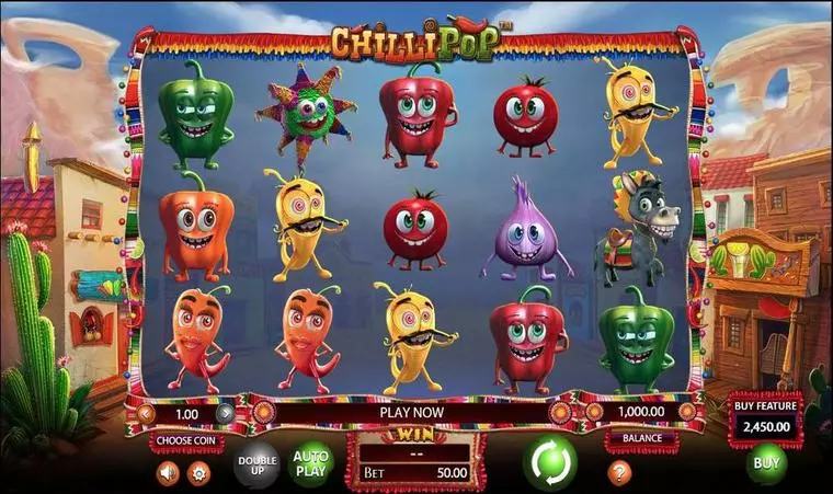  Main Screen Reels at Chillipop 5 Reel Mobile Real Slot created by BetSoft