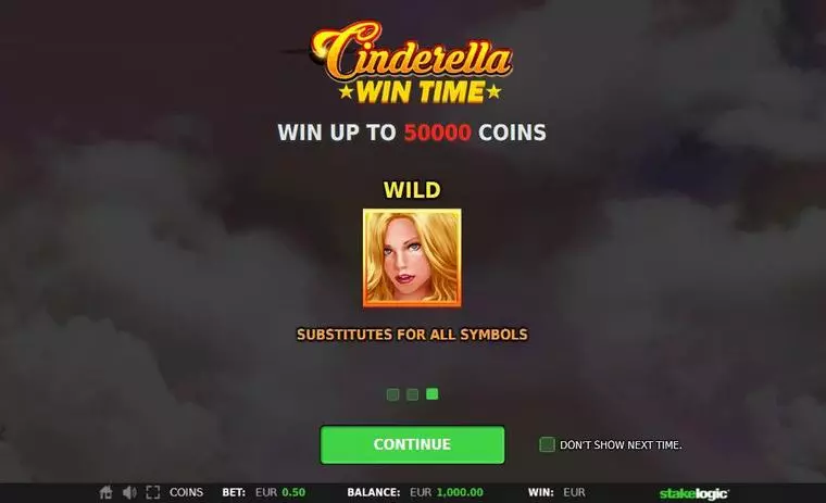  Info and Rules at Cinderella Win Time 3 Reel Mobile Real Slot created by StakeLogic