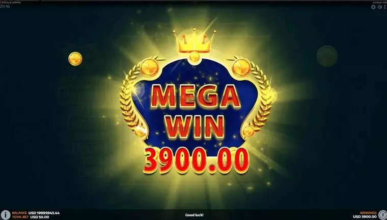  Winning Screenshot at CoinSpin Fever 3 Reel Mobile Real Slot created by Mancala Gaming