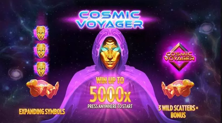  Main Screen Reels at Cosmic Voyager 5 Reel Mobile Real Slot created by Thunderkick