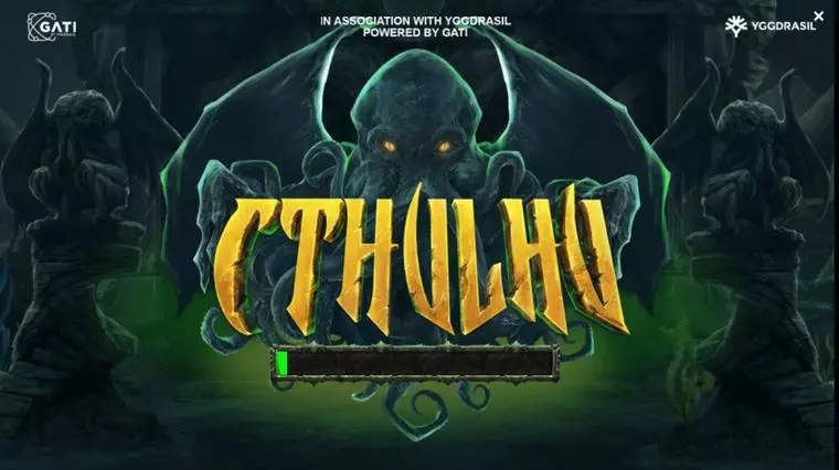  Introduction Screen at Cthulhu 5 Reel Mobile Real Slot created by G.games