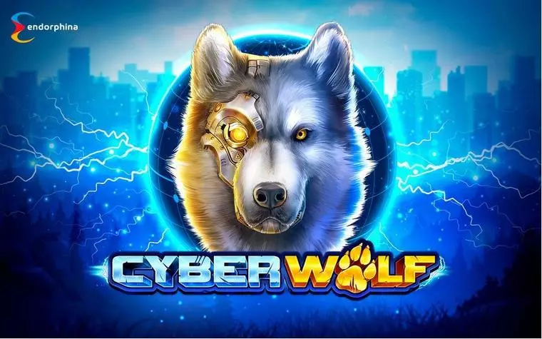  Logo at Cyber Wolf 5 Reel Mobile Real Slot created by Endorphina