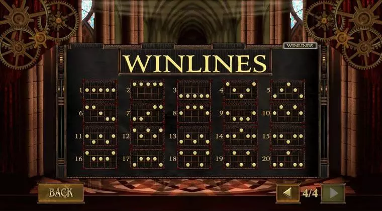   at Da Vinci's Vault 5 Reel Mobile Real Slot created by PlayTech