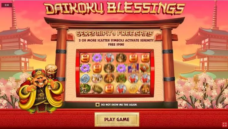  Info and Rules at Daikoku Blessings 6 Reel Mobile Real Slot created by Rival