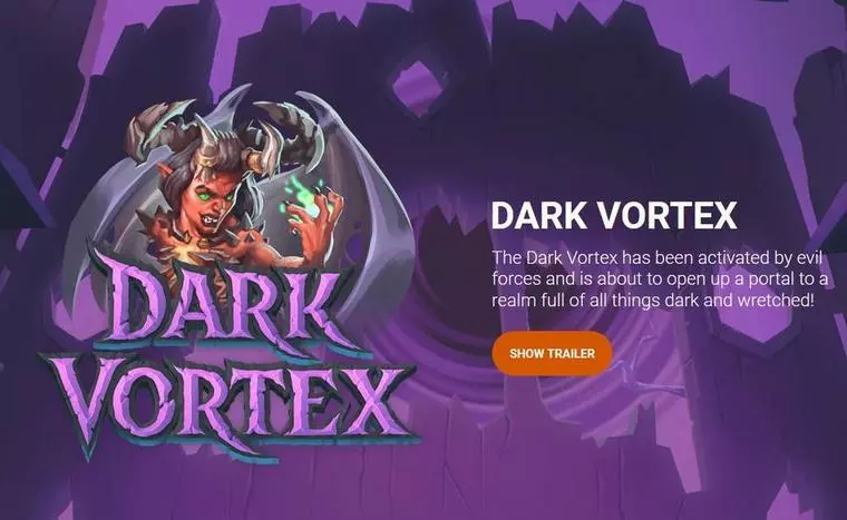  Info and Rules at Dark Vortex 5 Reel Mobile Real Slot created by Yggdrasil
