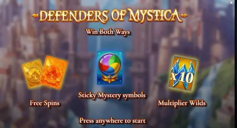  Info and Rules at Defenders of Mystica 3 Reel Mobile Real Slot created by Yggdrasil