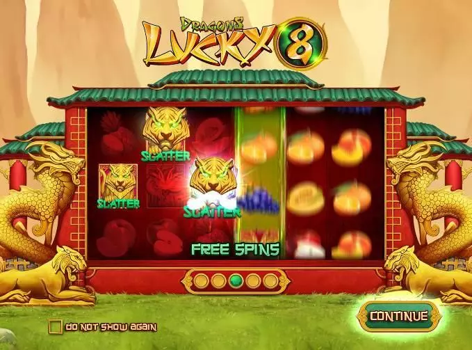  Info and Rules at Dragons Lucky 8 6 Reel Mobile Real Slot created by Wazdan