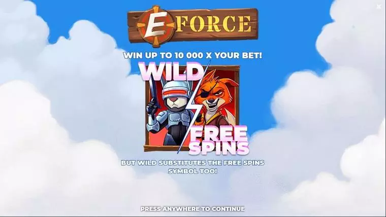  Info and Rules at E-Force  5 Reel Mobile Real Slot created by Yggdrasil
