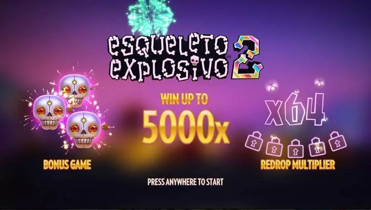  Info and Rules at Esqueleto Explosivo 2 5 Reel Mobile Real Slot created by Thunderkick