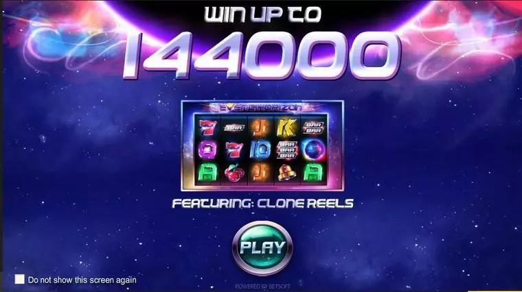  Info and Rules at Event Horizon 5 Reel Mobile Real Slot created by BetSoft