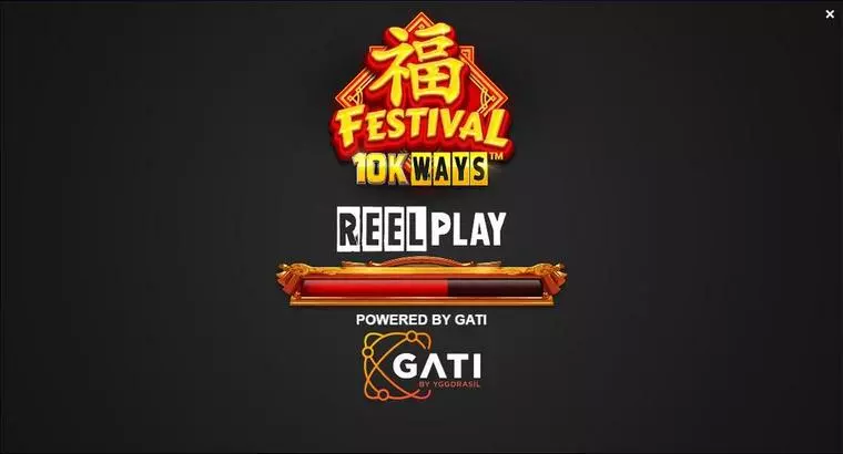  Introduction Screen at Festival 10K Ways 6 Reel Mobile Real Slot created by ReelPlay