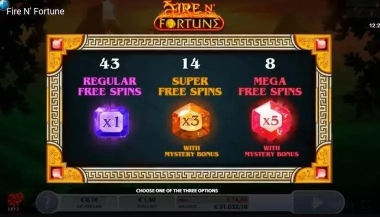  Bonus 1 at Fire N’ Fortune 5 Reel Mobile Real Slot created by 2 by 2 Gaming