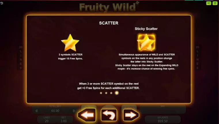  Bonus 2 at Fruity Wild 5 Reel Mobile Real Slot created by Booongo