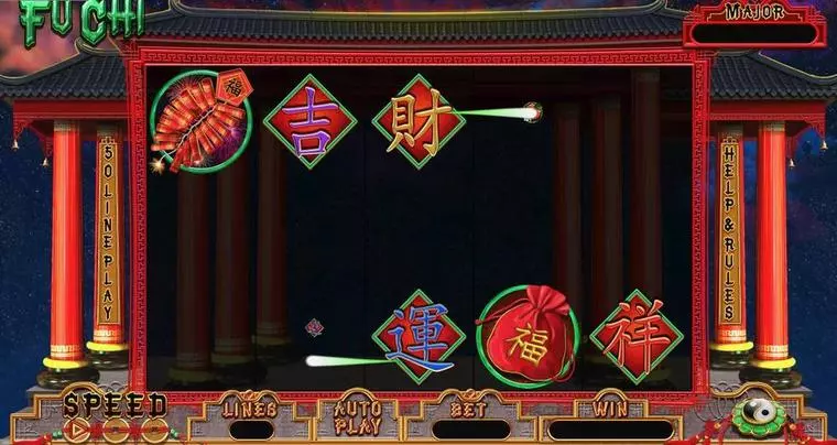  Main Screen Reels at Fu Chi 5 Reel Mobile Real Slot created by RTG