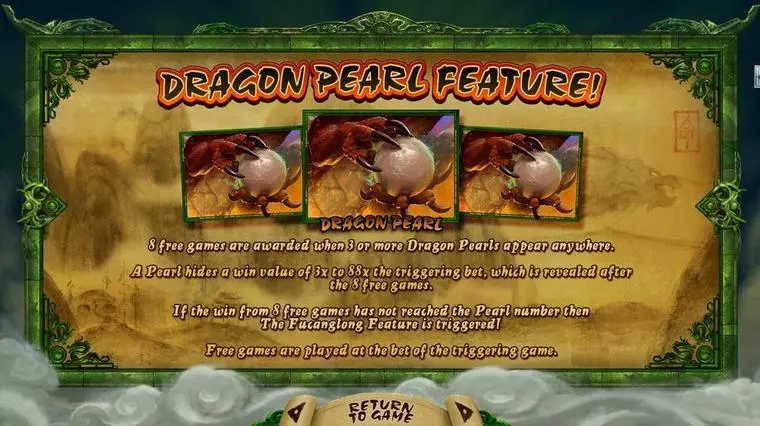  Info and Rules at Fucanglong 5 Reel Mobile Real Slot created by RTG