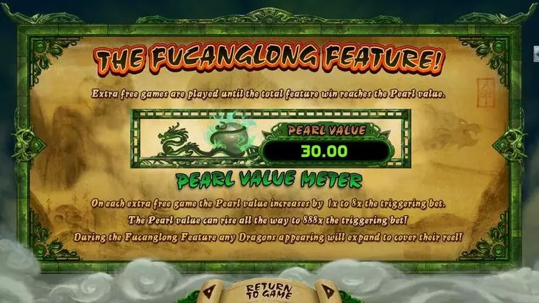  Info and Rules at Fucanglong 5 Reel Mobile Real Slot created by RTG