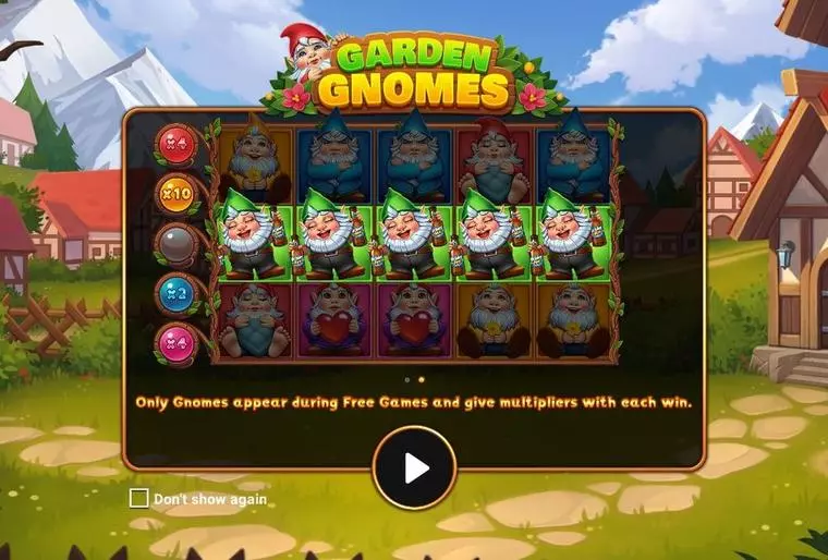  Info and Rules at Garden Gnomes 5 Reel Mobile Real Slot created by Apparat Gaming