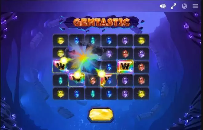 Main Screen Reels at Gemtastic 6 Reel Mobile Real Slot created by Red Tiger Gaming