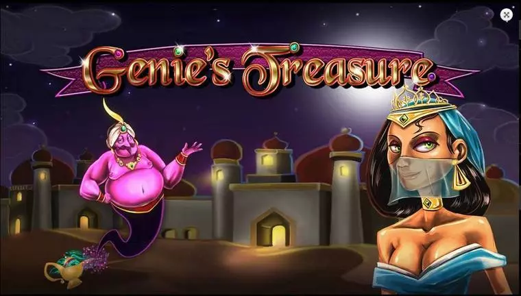  Info and Rules at Genie's Treasure 5 Reel Mobile Real Slot created by 2 by 2 Gaming