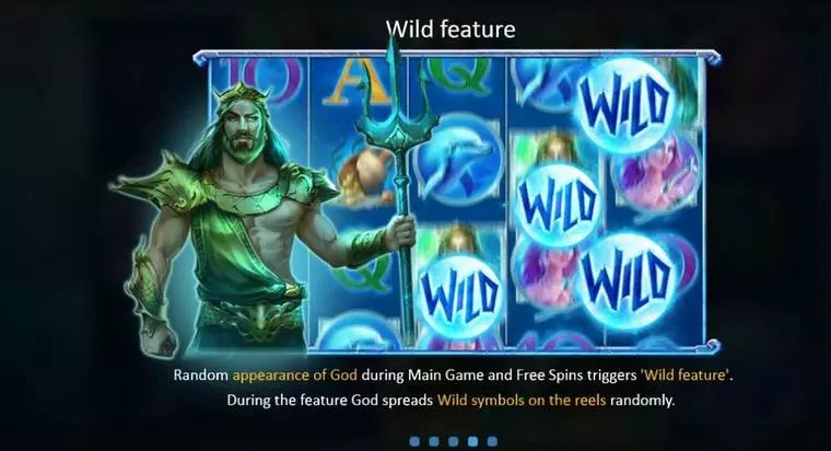  Bonus 1 at God of Wild Sea 5 Reel Mobile Real Slot created by Playson