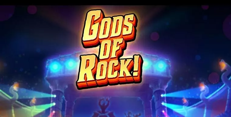  Logo at Gods of Rock 6 Reel Mobile Real Slot created by Thunderkick