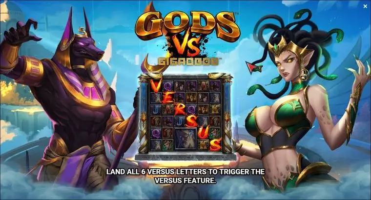  Info and Rules at Gods VS Gigablox 6 Reel Mobile Real Slot created by ReelPlay