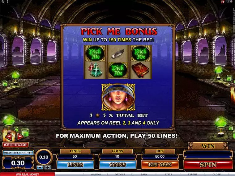  Bonus 3 at Great Griffin 5 Reel Mobile Real Slot created by Microgaming