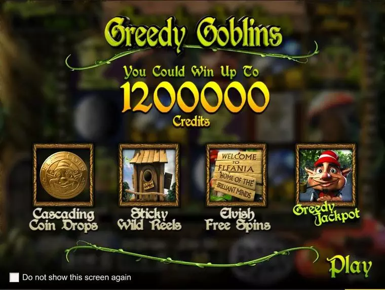  Info and Rules at Greedy Goblins 5 Reel Mobile Real Slot created by BetSoft