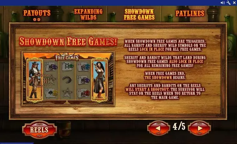  Info and Rules at Heart of the Frontier 5 Reel Mobile Real Slot created by PlayTech