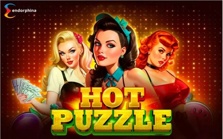  Introduction Screen at Hot Puzzle 5 Reel Mobile Real Slot created by Endorphina